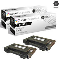 Compatible Samsung CLP-510 Toner Cartridge 2 Black (CLP-510D7K)