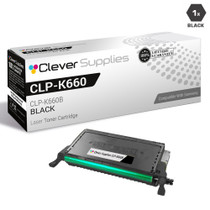 Compatible Samsung CLP-K660 Toner Cartridge Black (CLP-K660B)