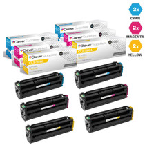 Compatible Samsung CLT-506L Toner Cartridge 6 Color Set (CLT-C506L, CLT-M506L, CLT-Y506L)