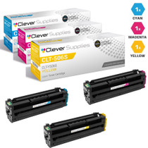 Compatible Samsung CLT-506S Toner Cartridge 3 Color Set (CLT-C506S, CLT-M506S, CLT-Y506S)