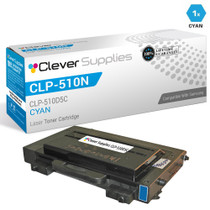 Compatible Samsung CLP-510N Toner Cartridge Cyan (CLP-510D5C)