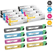 Compatible Ricoh CL4000DN Toner Cartridge 8 Color Set (888308, 888311, 888310, 888309)