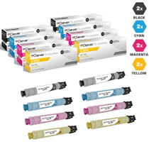 Compatible Ricoh C300 Toner Cartridge 8 Color Set (841295, 841296, 841297, 841298)