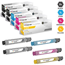 Compatible Ricoh C305 Toner Cartridge 5 Color Set (841621, 841591, 841592, 841593)