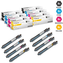 Compatible Ricoh 8412 Toner Cartridge 8 Color Set (841276, 841279, 841278, 841277)