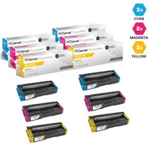 Compatible Ricoh C231N Toner Cartridge 6 Color Set (406476, 406477, 406478)
