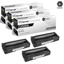 Compatible Ricoh C250DN Toner Cartridge 3 Black (407539)