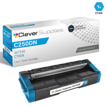 Compatible Ricoh C250DN Toner Cartridge Cyan (407540)