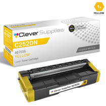 Compatible Ricoh C252DN Toner Cartridge Yellow (407656)