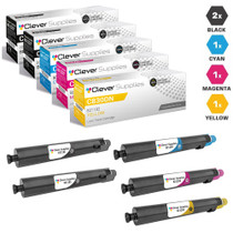 Compatible Ricoh Aficio SP C830DN Toner Cartridge 5 Color Set (821181, 821184, 821183, 821182)