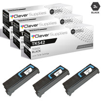 Compatible Kyocera-Mita TK542 Toner Cartridge 3 Black (TK542K)