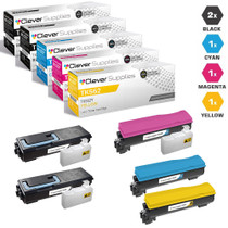 Compatible Kyocera-Mita TK562 Toner Cartridge 5 Color Set (TK562K, TK562C, TK562M, TK562Y)