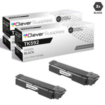 Compatible Kyocera-Mita TK592 Toner Cartridge 2 Black (TK592K)