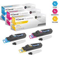 Compatible Kyocera-Mita TK857 Toner Cartridge 3 Color Set (TK857C, TK857M, TK857Y)