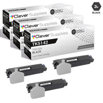 Compatible Kyocera-Mita TK5142 Toner Cartridge 3 Black (TK5142K)