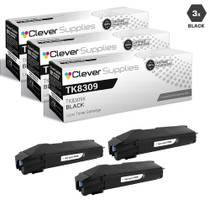 Compatible Kyocera-Mita TK8309 Toner Cartridge 3 Black (TK8309K)