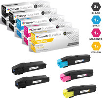 Compatible Kyocera-Mita TK8507 Toner Cartridge 5 Color Set (TK8507K, TK8507C, TK8507M, TK8507Y)