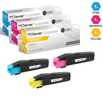 Compatible Kyocera-Mita TK8507 Toner Cartridge 3 Color Set (TK8507C, TK8507M, TK8507Y)