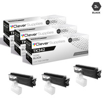 Compatible Kyocera-Mita TK342 Toner Cartridge 3 Black (TK342)