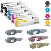 Compatible Konica-Minolta TN610 Toner Cartridge 5 Color Set (TN610BK, TN610C, TN610M, TN610Y)