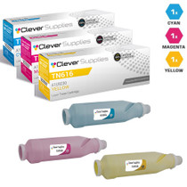 Compatible Konica-Minolta TN616 Toner Cartridge 3 Color Set (A1U9430, A1U9330, A1U9230)
