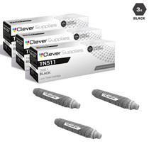 Compatible Konica-Minolta TN511 Toner Cartridge 3 Black (TN511)