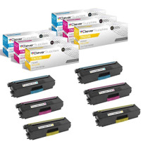 Compatible Brother TN336 (TN336C TN336M TN336Y) Toner Cartridge 6 Color Set