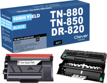 Compatible Brother DR820 Black Drum and Toner Set