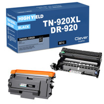 Compatible Brother TN920XL-DR920 Black Drum and Toner Set