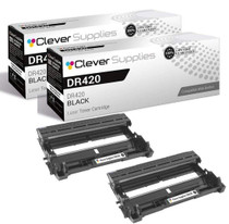 Compatible Brother DR420 (DR420) Toner Cartridge Black 2 Pack
