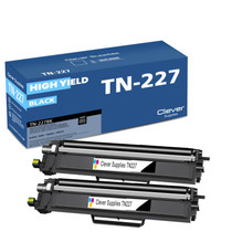 Compatible Brother TN223 (TN223BK) Toner Cartridge Black 2 Pack