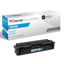 Compatible Canon 054H (054HC) Toner Cartridge Cyan