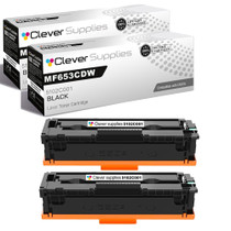 Compatible Canon MF653CDW (5102C001) Toner Cartridge Black 2 Pack