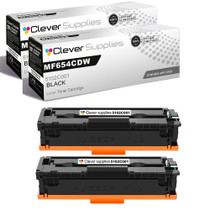 Compatible Canon MF654CDW (5102C001) Toner Cartridge Black 2 Pack