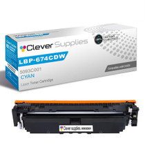 Compatible Canon LBP-674CDW (5093C001) Toner Cartridge Cyan