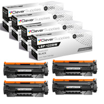Compatible Canon LBP-122DW (5645C001) Toner Cartridge Black 4 Pack