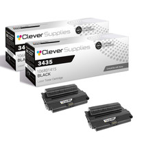 Compatible Xerox 3435 (106R01415) Toner Cartridge Black 2 Pack