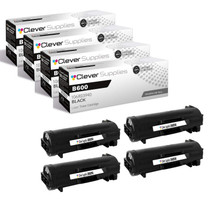 Compatible Xerox B600 (106R03940) Toner Cartridge Black 4 Pack