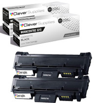 Compatible Xerox 3215 (106R02777 106R02775) Toner Cartridge Black 2 Pack