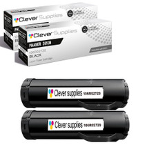 Compatible Xerox 3610N (106R02720) Toner Cartridge Black 2 Pack