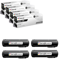 Compatible Xerox 3610N (106R02720) Toner Cartridge Black 4 Pack