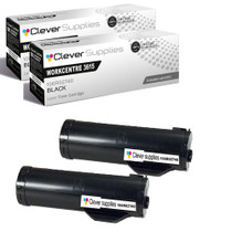 Compatible Xerox 3615 (106R02740) Toner Cartridge Black 2 Pack