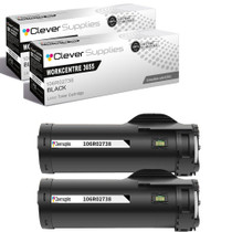 Compatible Xerox 3655 (106R02738) Toner Cartridge Black 2 Pack
