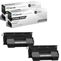 Compatible Xerox 4500DT (113R00656) Toner Cartridge Black 2 Pack