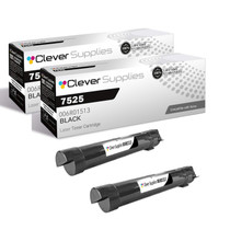 Compatible Xerox 7525 (006R01513) Toner Cartridge Black 2 Pack