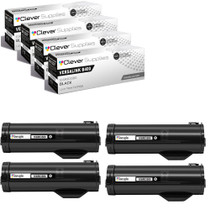 Compatible Xerox B400 (106R03580) Toner Cartridge Black 4 Pack