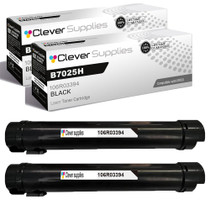 Compatible Xerox B7025H (106R03394) Toner Cartridge Black 2 Pack
