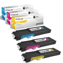 Compatible Xerox C400 (106R03526, 106R03527, 106R03525) Toner Cartridge 3 Color Set