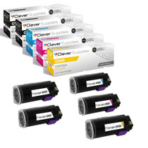 Compatible Xerox C500 (106R03869, 106R03866, 106R03867, 106R03868) Toner Cartridge 5 Color Set