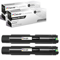 Compatible Xerox C7030 (106R03741) Toner Cartridge Black 2 Pack